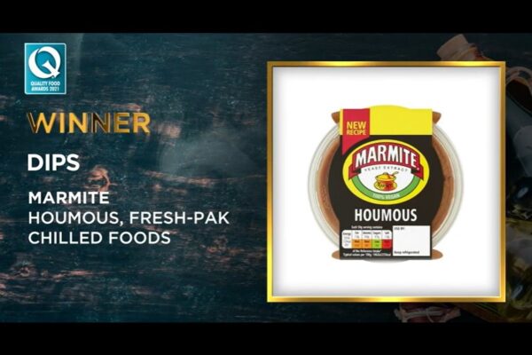 Marmite Houmous wins at the Q Awards 2021